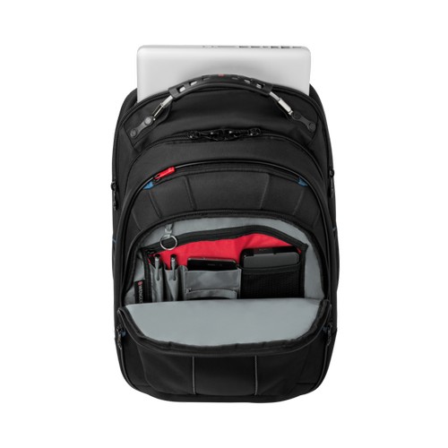 SAC À DOS POUR ORDINATEUR PORTABLE 17'' - CARBON - NOIR - WENGER