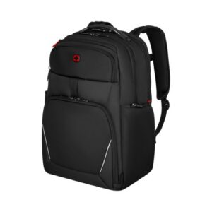 SAC À DOS POUR ORDINATEUR PORTABLE 17" AVEC POCHE POUR TABLETTE - METEOR - NOIR - WENGER