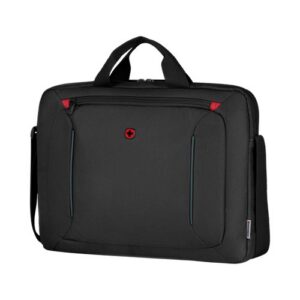 SACOCHE AU DESIGN FIN POUR ORDINATEUR PORTABLE 16" - BQ 16" LAPTOP SLIM CASE - NOIR - WENGER