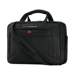 SACOCHE POUR ORDINATEUR PORTABLE 14’’AVEC POCHE POUR TABLETTE - PROSPECTUS 14 - NOIR - WENGER