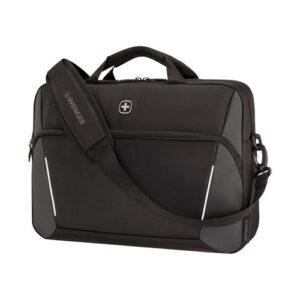 SACOCHE POUR ORDINATEUR PORTABLE 16’’ AVEC POCHE POUR TABLETTE - XE COMPACT BRIEF 16 - BLACK - WENGER