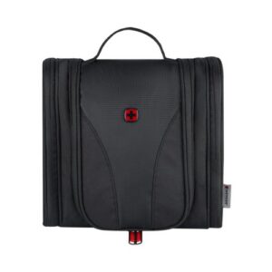 TROUSSE DE VOYAGE DOUBLÉ D’UN TISSU ANTIBACTÉRIEN - HANGING TOILETRY KIT - NOIR - WENGER