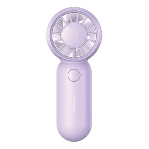 MINI-VENTILATEUR DE POCHE - 3 VITESSES - 500 MAH - VIOLET - USAMS