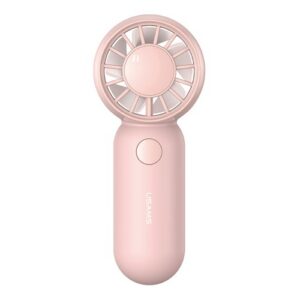 MINI-VENTILATEUR DE POCHE - 3 VITESSES - 500 MAH - ROSE - USAMS