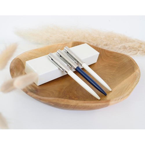 Waterman Allure Deluxe stylo bille | Acier inoxydable