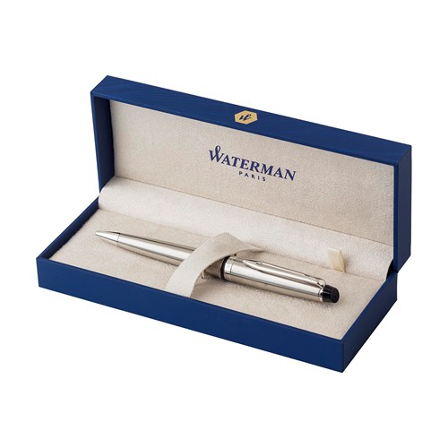 Waterman Expert stylo bille | Acier inoxydable