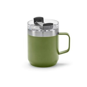 Mug Shinano inox 440 ml. Double paroie et bouchon rotatif