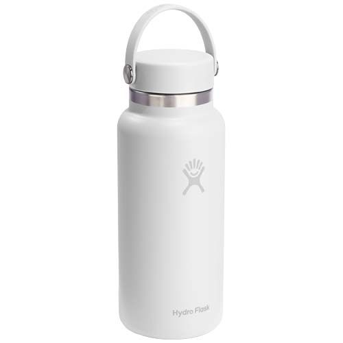 Gourde isotherme en acier inoxydable Hydro Flask à large goulot, 946 ml