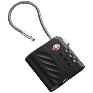 Cadenas à combinaison Xtorm Lock Tag TSA avec traceur de localisation
