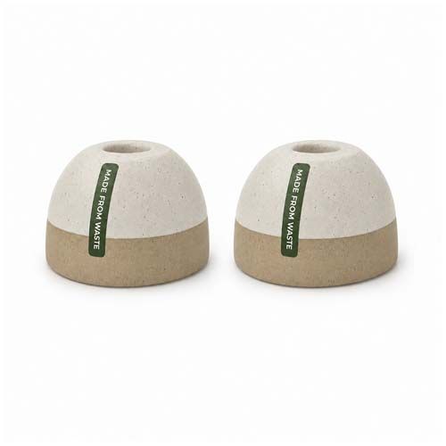 Lot de bougeoirs « ReClay » d'Originalhome