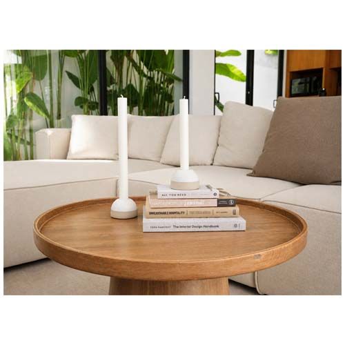 Lot de bougeoirs « ReClay » d'Originalhome