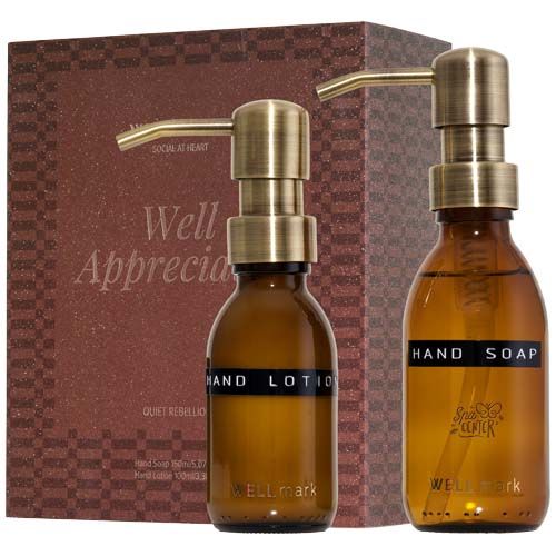 Coffret cadeau de soins pour les mains Quiet Rebellion de Wellmark