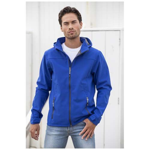 Veste softshell recyclée GRS pour homme de Langley