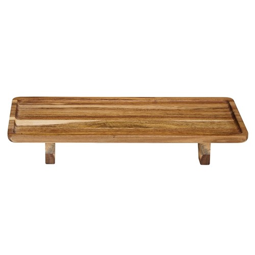 ALPINA Serving Tray 38.3x20.5x5.5cm - Brun