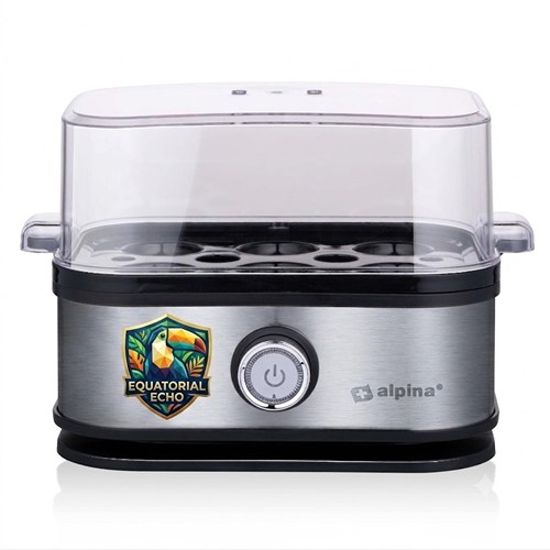 ALPINA Egg Boiler 230V 210W - Argent