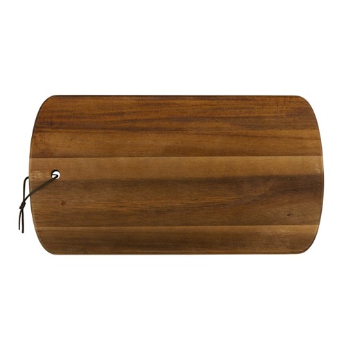 ALPINA Cheeseboard with Knives 320x17.5cm - Brun