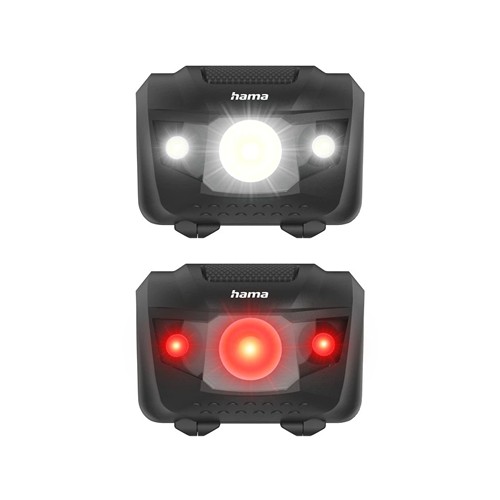Hama HL200" LED Head Torch, Batteries, Head Torch - Noir