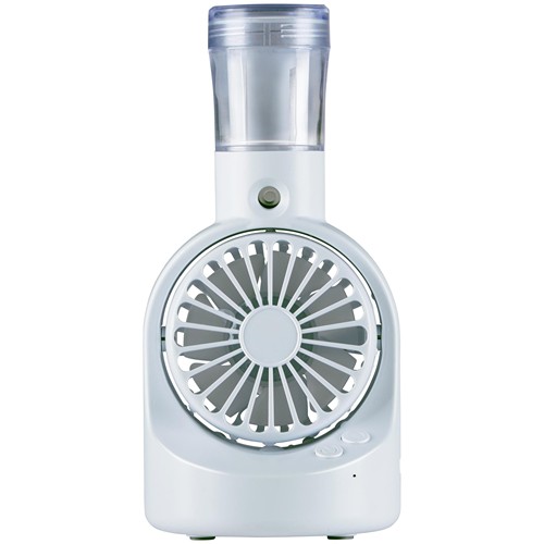LIFETIME Air Rechargeable USB Table Fan - Blanc