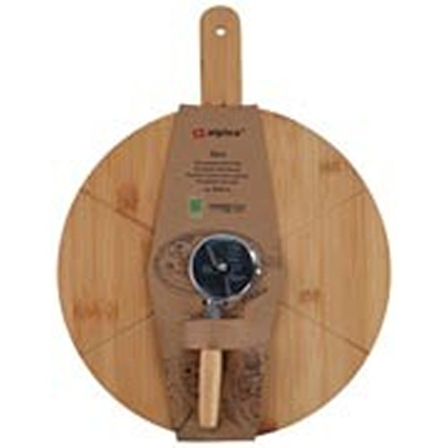 ALPINA Serving Board 47.5x23cm with Handle - Brun