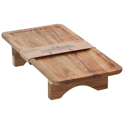 ALPINA Serving Tray 30.7x15.5cm - Brun