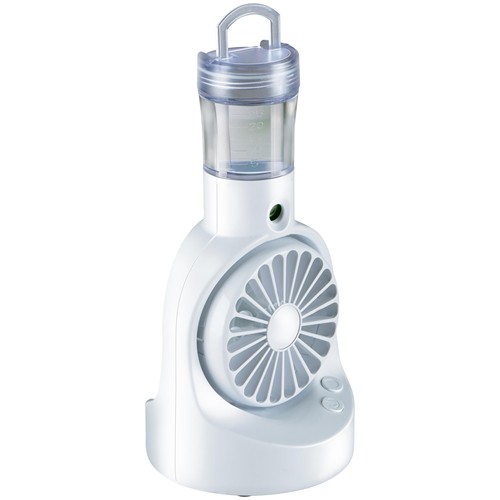 LIFETIME Air Rechargeable USB Table Fan - Blanc