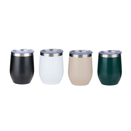 ALPINA Vacuum tumbler 350ml - Black/White/Beige/Green