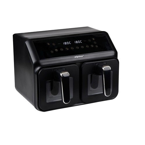 ALPINA Air Fryer 2x4L 1200W - Noir
