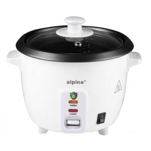 ALPINA Rice Cooker 0.6L 300W - Blanc