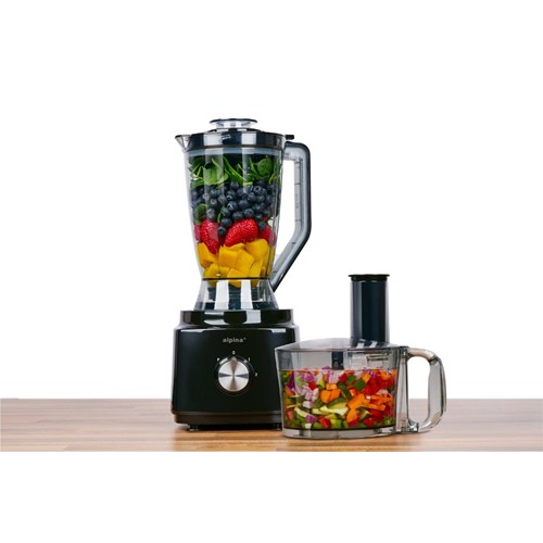 ALPINA Food Processor 2L 750W 230V Black - Noir
