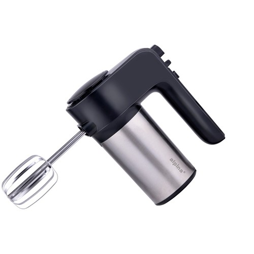 ALPINA Hand Mixer 230V 400W 6 Speeds - Argent