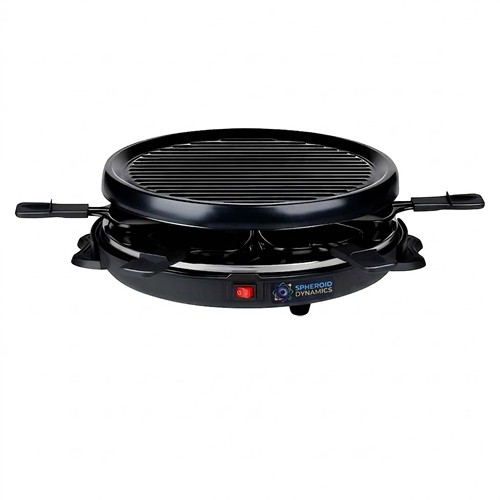 ALPINA Raclette Grill 800W Oval - Noir