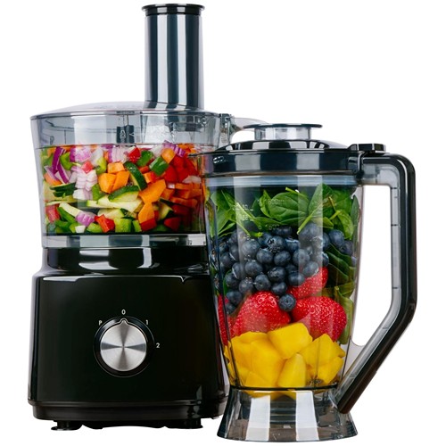 ALPINA Food Processor 2L 750W 230V Black - Noir