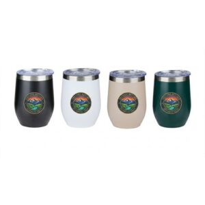 ALPINA Vacuum tumbler 350ml - Black/White/Beige/Green