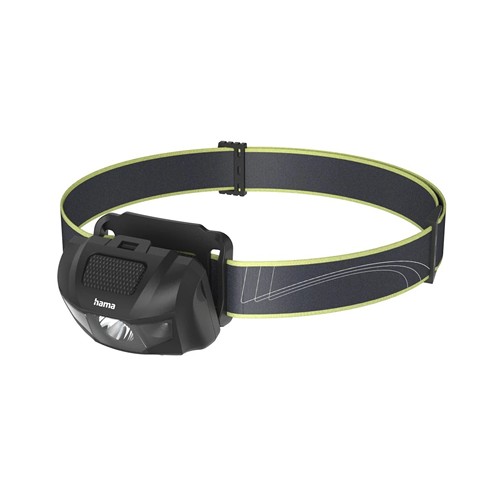 Hama HL200" LED Head Torch, Batteries, Head Torch - Noir