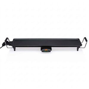 ALPINA Grill Teppanyaki 230V 2000W 70x23cm - Noir