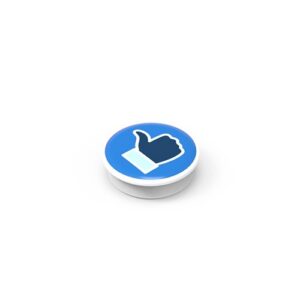 Whiteboard Magnet - Medium white