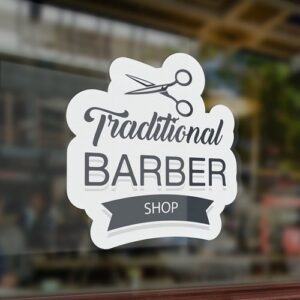 Window Sticker - 50–75 cm² - Forme personnalisée