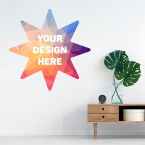 Wall Sticker - 50–75 cm² - Forme personnalisée
