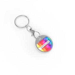Key Ring Shopping Token - Argent