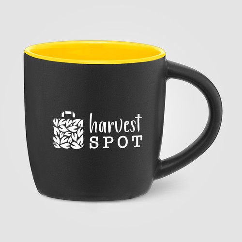 Mug Zanzibar en céramique ColourPop noir – 355 ml