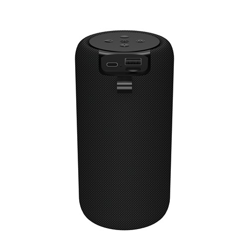 ENCEINTE BLUETOOTH PORTABLE 10W - LED D'AMBIANCE + RADIO FM - IPX4 - NOIR - ON AIR® BIG