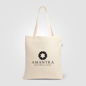 Sac fourre-tout en coton biologique de 140 gsm