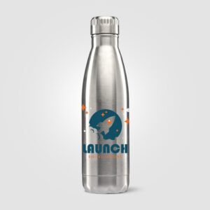Ibiza - Bouteille en acier inoxydable à double paroi de 475 ml