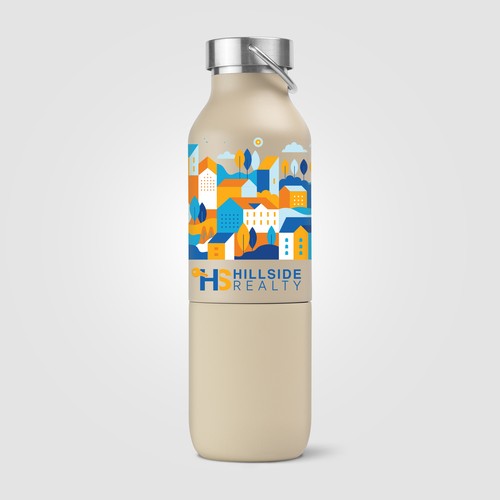 Freya Duo - 2-en-1 Bouteille en acier inoxydable recyclé à double paroi de 590 ml et gobelet de 325
