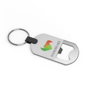 Key Ring Bottle Opener - Argent