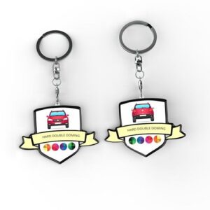 Key Ring Hard Double - < 10 cm²
